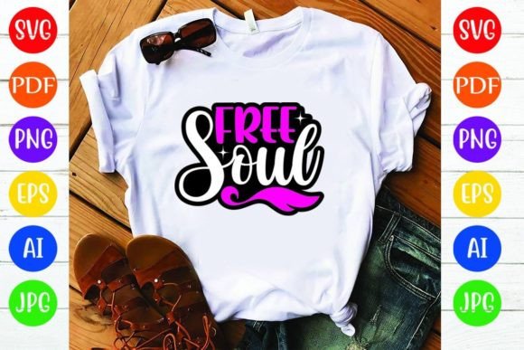 Free Soul: Graphics & T-Shirt Designs for Local Branding