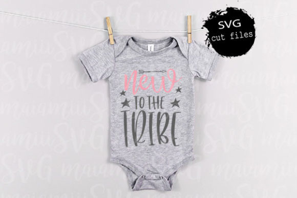 New to the Tribe SVG: Graphics for T-Shirt Designs