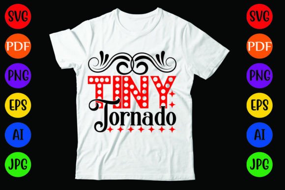 Tiny Tornado: Graphics & T-Shirt Designs for Local Branding