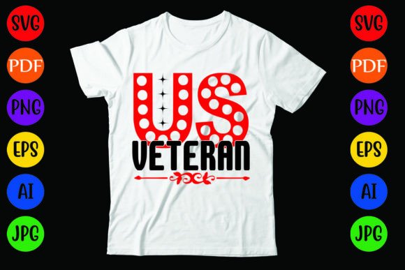 Us Veteran Graphics for T-Shirt Designs