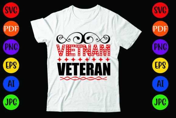 Vietnam Veteran Graphics & T-Shirt Designs